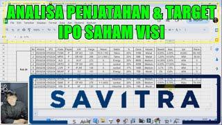 Analisa penjatahan dan target hari pertama IPO saham VISI