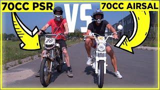 Puch Maxi 70cc Tuned AIRSAL VS 70cc PSR + Cilinder Opbouw