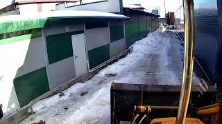 Самый лучший JCB  в работе и размышления о новом ЭП.#removing the snow