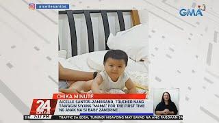 Aicelle Santos comes home to Baby Zandrine calling her ‘mama’ for the first time  24 Oras