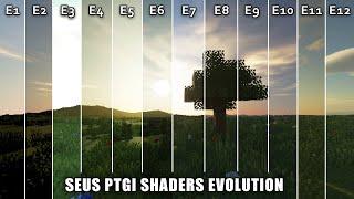 SEUS PTGI Evolution  Shaders Comparison  Minecraft Java Edition