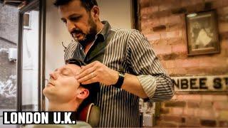 Turkish Barber Head Face & Arm Massage  Jack The Clipper London U.K.