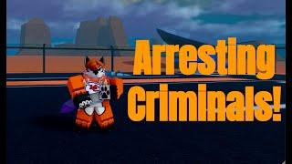 Arresting Criminals because im bored  Roblox Jailbreak