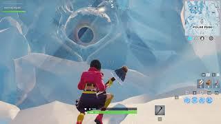 Fortnite eye in Polar Peak Iceberg Fortnite X Godzilla?