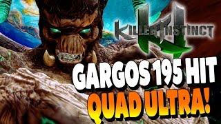 Gargos 195 Hit Quadruple Musical Combo - Killer Instinct Season 3