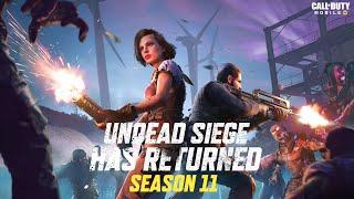 Call of Duty® Mobile - Undead Siege Returns  Season 11