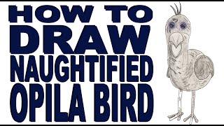 How to draw Naughtified Oplia Bird Garten of Banban