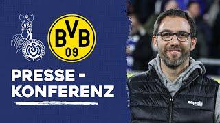 Energie im Stadion  Pressekonferenz  #MSVBVB  ZebraTV  03.03.2024