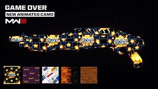 *NEW* Animated GAME OVER Camo Unlock FASTEASY… Retro Warfare Event Rewards - Modern Warfare 3