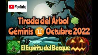 Tirada del árbol GÉMINIS OCTUBRE 2022