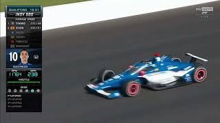 Alex Palous Pole Run  2023 Indy 500