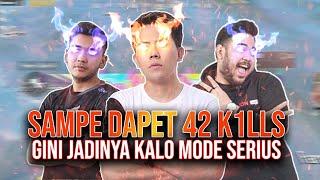 SAMPE DAPET 42 K1LLS  GINI JADINYA KALO TRIO SQUAD MODE SERIUS  1 ERANGLE RATA  - PUBG MOBILE