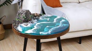How to make an Awesome Ocean Table Top  Epoxy Resin Art