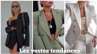 les vestes tendances 20212022 pour les femmesfilles️‍