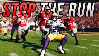 Effective Ways To Stop the Run in College Football 25