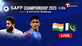 LIVE  India vs Pakistan  SAFF Championship 2023  Football  T Sports