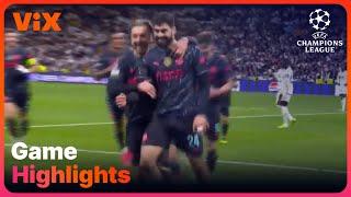 Real Madrid vs. Manchester City - Game Highlights  ViX