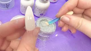 How to Apply Mermaid Nail PowderMirror Powder