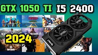 Тест  GTX 1050 TI + I5 2400  2024