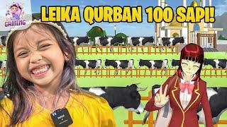 LEIKA PUNYA SERATUS SAPI KURBAN  LEIKA KURBAN IDUL ADHA DI MASJID SAKURA SCHOOL SIMULATOR INDO