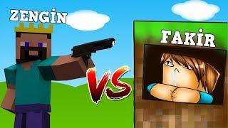 ZENGİN VS FAKİR #4 - Minecraft TELİFLENEN VİDEO