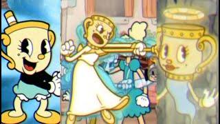 All Forms Of Ms.Chalice Cuphead Plus The DLC