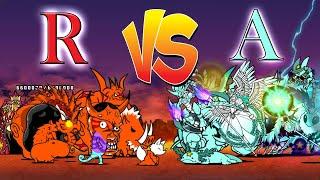 The Battle Cats - Red VS Alien Bosses War