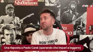 Una risposta a Paolo Cané sperando che impari a leggere