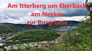 Wandern im Odenwald - Am Itterberg zur Von-Gölerhütte Bauriedhütte und zur Burg Eberbach2021 4k