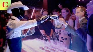 Elon Musk Puts Optimus to Work at We Robot Event