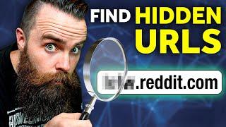 find HIDDEN urls subdomain enumeration hacking  ft. HakLuke