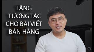 Cách Tăng Tương Tác Facebook cá nhân Bài viết bán hàng Tăng khả năng tiếp cận khách hàng  Kane App