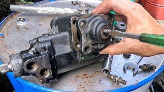 How rebuild box steering & replace seal kit