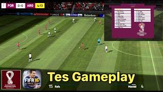 Tes Gameplay FIFA 16 Mod 23 Offline  Theme Edition World cup Qatar 2022