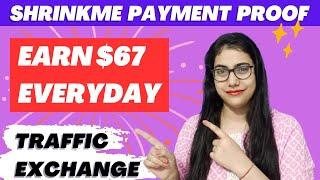 Shrinkme Unlimited Trick  Shrinkme.io Payment Proof Best Url Shortener Website  TrafficExchange