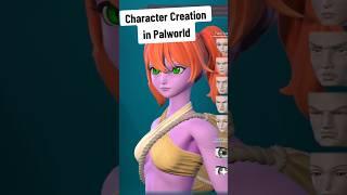 Character Creation in Palworld is CRAZY  #palworld