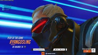 25K DMG GALE DOMINATING AS SOLDIER 76  SEASON 12 GAMEPLAY OVERWATCH 2