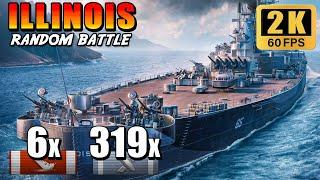 Illinois - Des Moines with Battleship armor