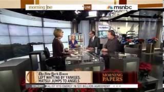 Christopher Hitchens - On Morning Joe discussing Afghanistan and Sarah Palin