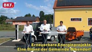 25. 7. 2024 - Erneuerbare Energieprojekte - Eine Bilanz der Gemeinde Olbendorf - BKF TV