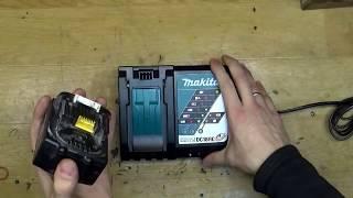 How to change melody for Makita DC18RC 14.4 - 18 V Li-ion Fast Battery Charger instruction manual