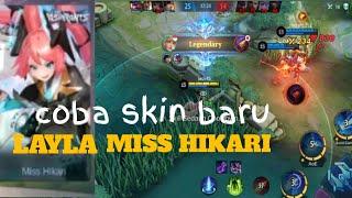 Coba skin anime Layla Miss hikari