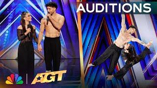 Sebastian & Sonia Deliver The PERFECT Audition  Auditions  AGT 2024