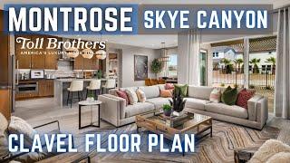 Clavel at Montrose by Toll Brothers in Skye Canyon  Las Vegas NV  $603995  3-4 Bed  2031+sqft