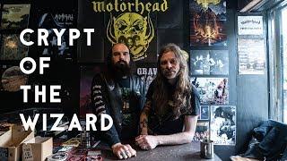 Enter Crypt Of The Wizard Londons only heavy metal record shop