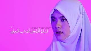 KAK NABILA SURAH AL WAQIAH  I MUROJOAH  PART 4 MUSLIM TV