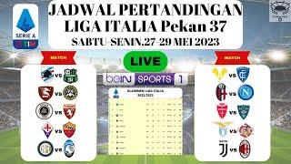 Jadwal Liga Italia Malam Ini Pekan 37  Bologna vs Napoli  Juventus vs AC Milan