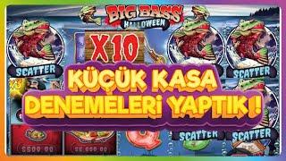 YENİ SLOT OYUNU BIG BASS HALLOWEEN İLE KÜÇÜK KASA DENEMELERİ YAPTIK #casino #slotoyunlari #slots