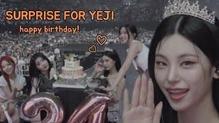 birthday surprise for yeji in Osaka