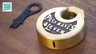 Brass Padlock made from Scratch - Now Complete